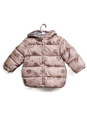 AIMAMA Toddlers Puffer Down Jacket Brown - 18-24 mos - NEW NWT